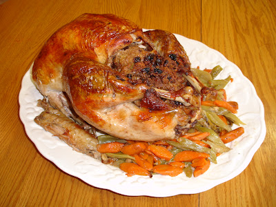 roasted turkey dinner