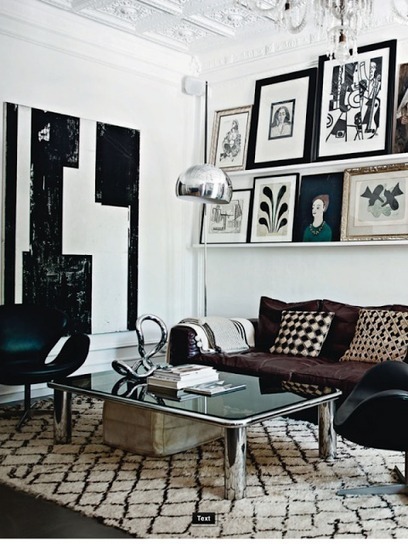 Black and White abstract art (DIY)... | T A N Y E S H A