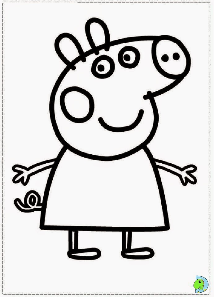 Desenhos de Peppa Pig - A Porquinha Peppa para colorir, jogos de