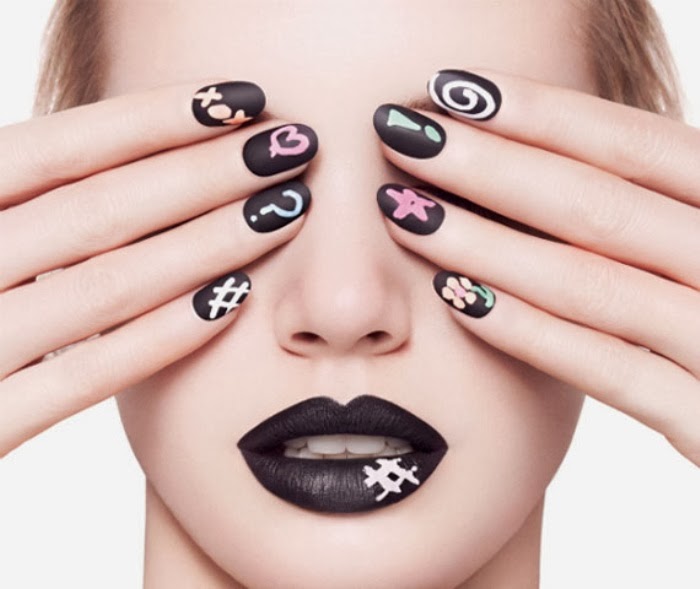 UÑAS, MANOS Y PIES: MANICURE CON ESMALTE NEGRO - UÑAS DECORADA CON ... UÑAS, MANOS Y PIES: MANICURE CON ESMALTE NEGRO - UÑAS DECORADA CON ...