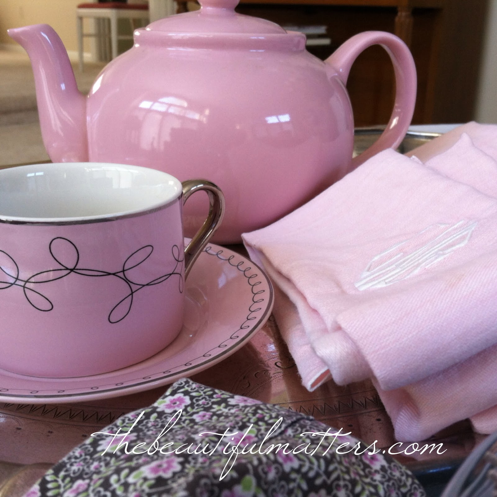 Pink elephant tea The Beautiful Matters