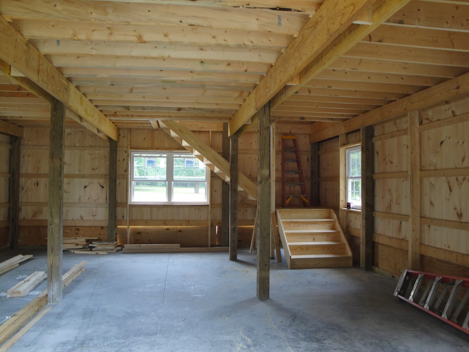 Lee's Hideaway The Foundation Of A Barn