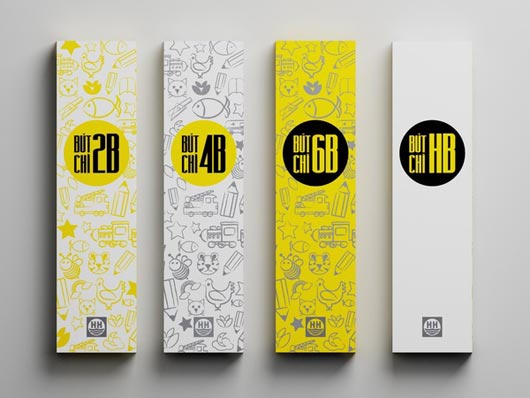 Creative Pencil Packaging Design