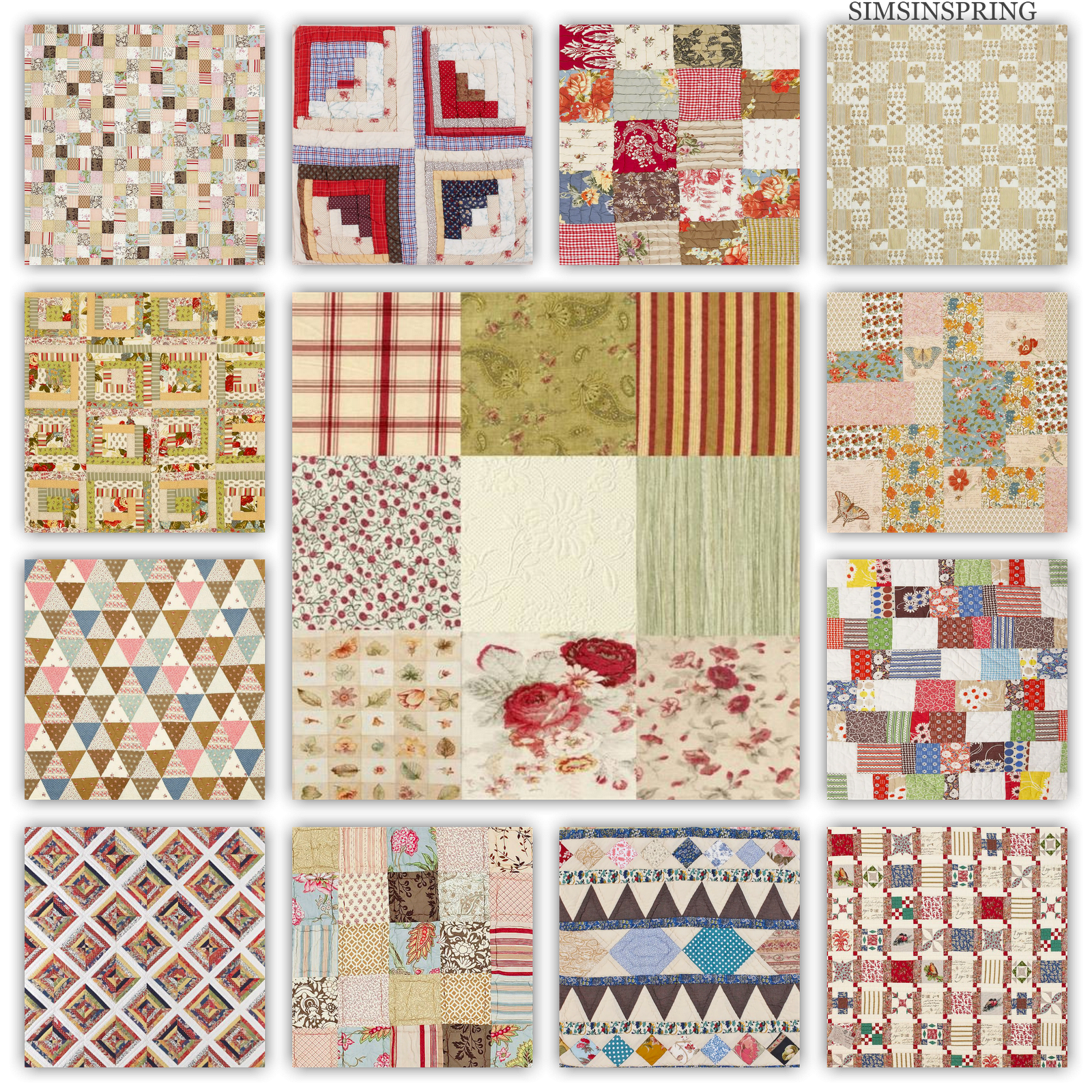 My Sims 3 Blog Pottery Barn Pattern Set By Sims In Spring