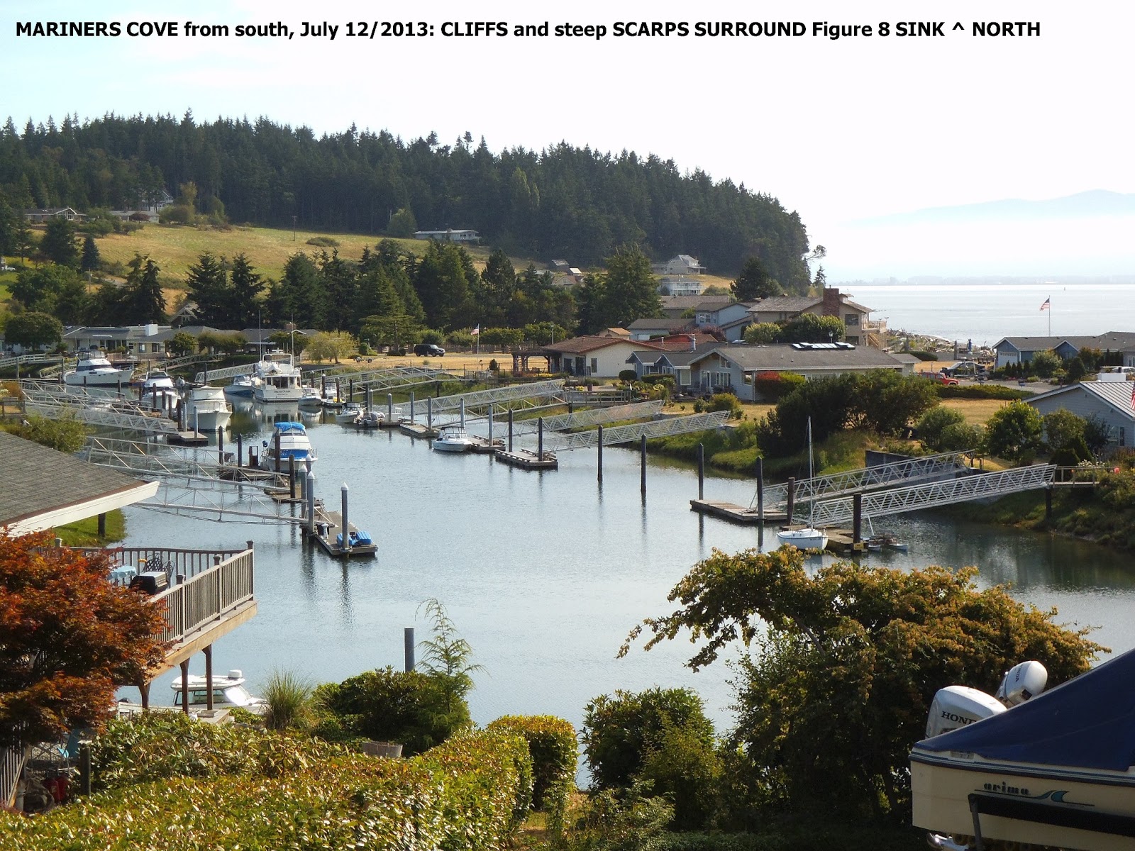 MARINER’S COVE, Whidbey Island, WA is a developing ANALEMMA, a partial