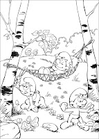 The Smurfs Coloring Pages