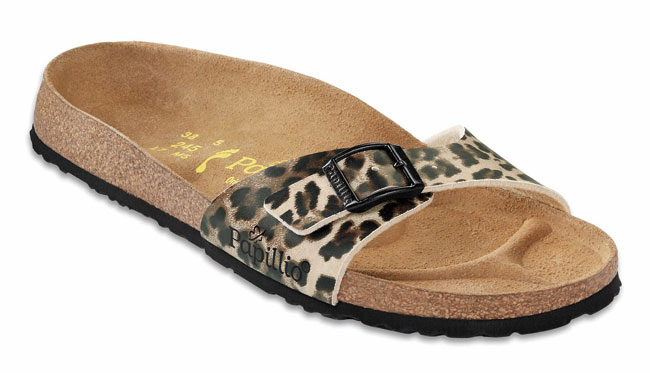 tijgerprint slippers