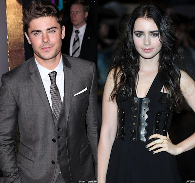 ZacEfron and Lily Collins Pictures