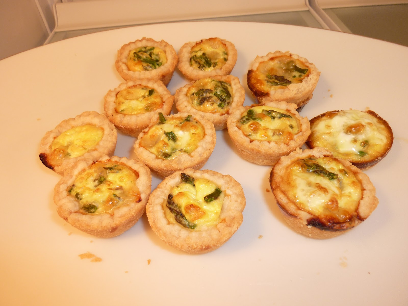 The Yellow Apron Asparagus MiniQuiches