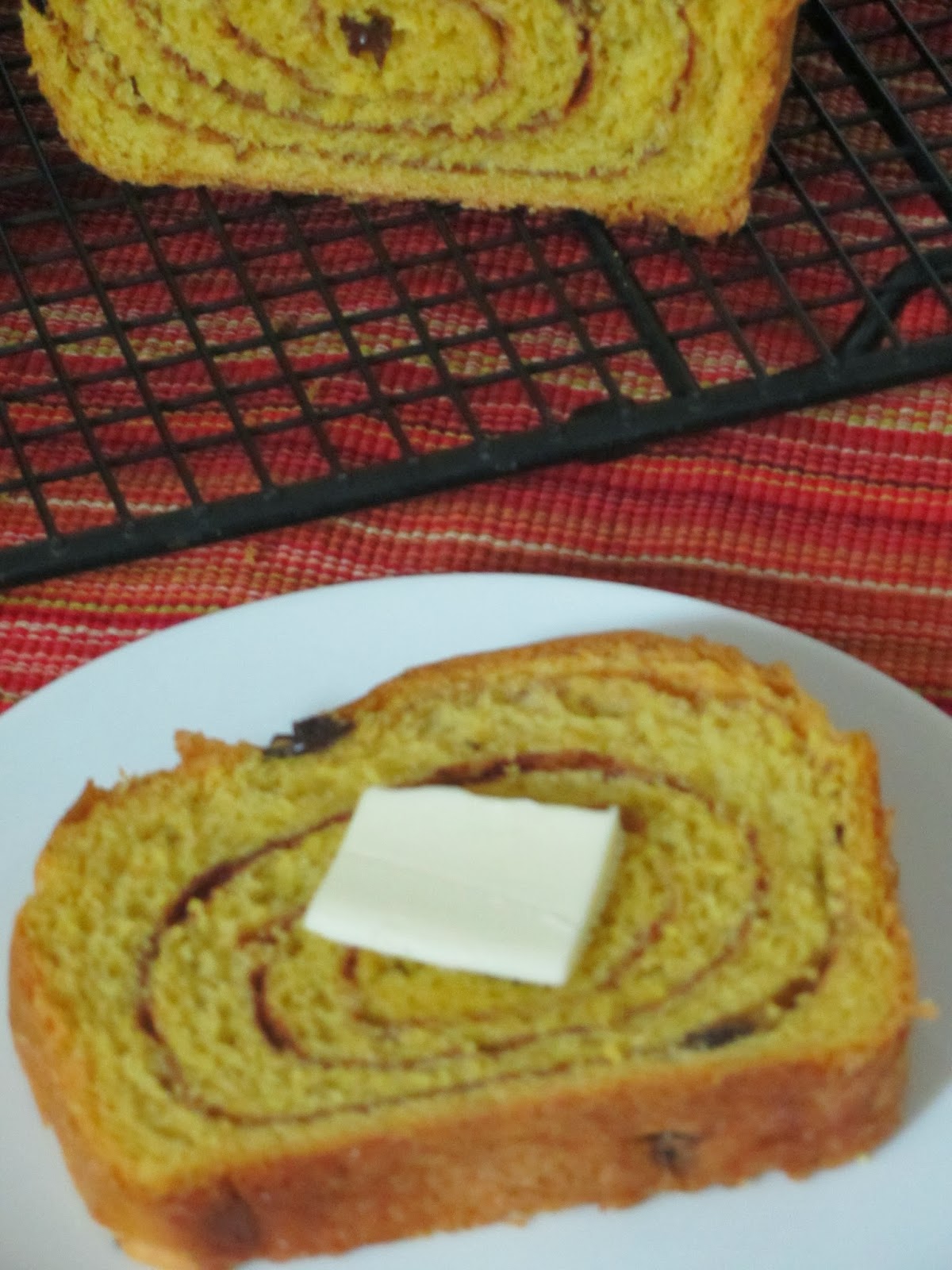 Been There Baked That Pumpkin Cinnamon Raisin Yeast Bread