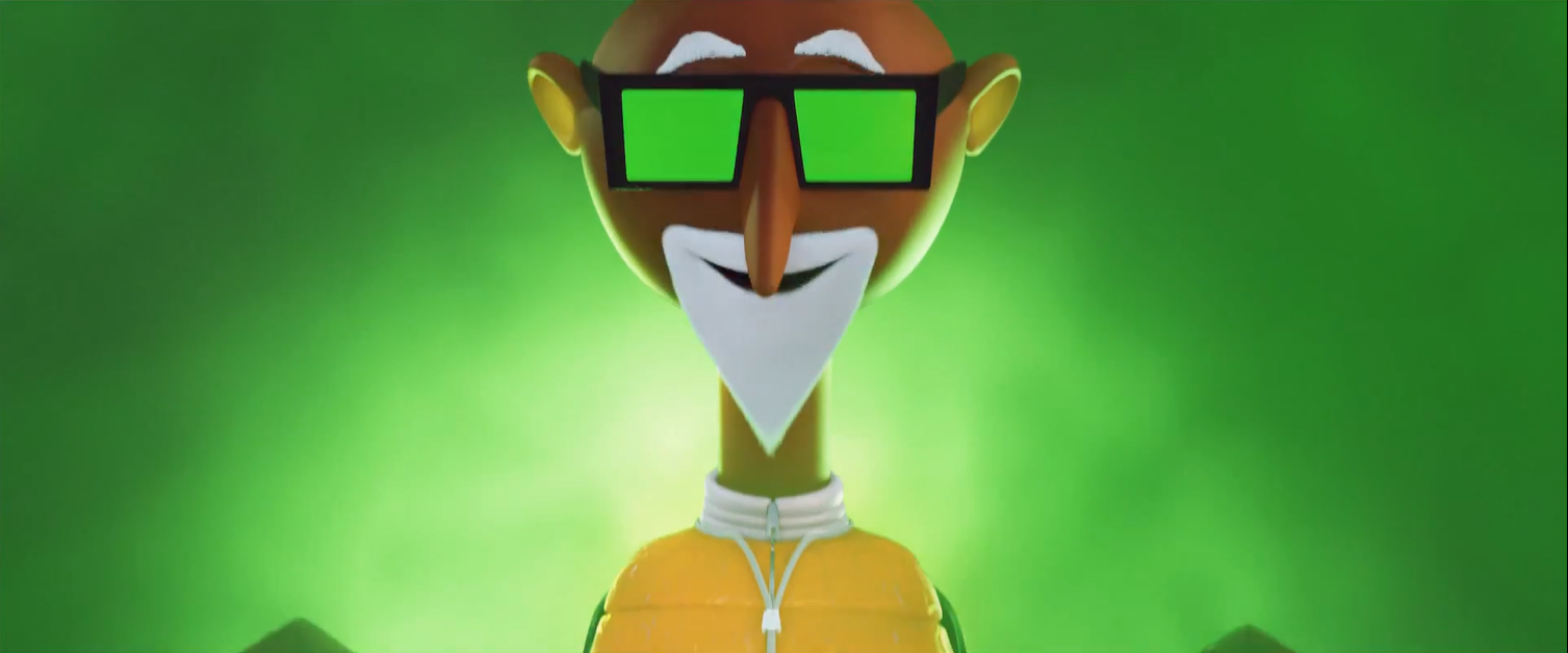 Monde Animation Meet Chester V, Flint Lockwood's idol and CEO of Live