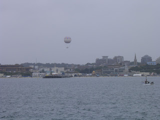 View of Bournemouth from HMS York - Bournemouth Airfest 2012