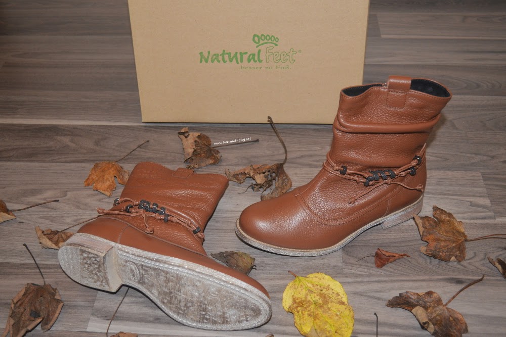 Tessamino - Stiefelette Nola von Natural Feet in Cognac (Braun) 