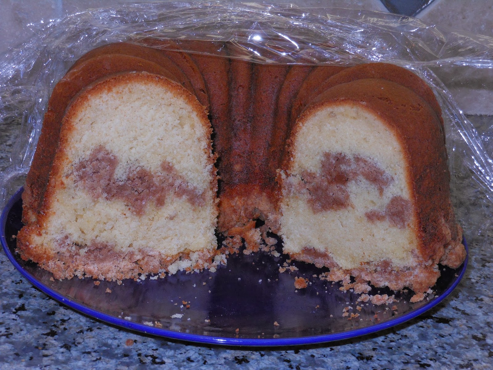 Lori Pori What's the Story? Corner Bakery Cinnamon Creme Coffee Cake