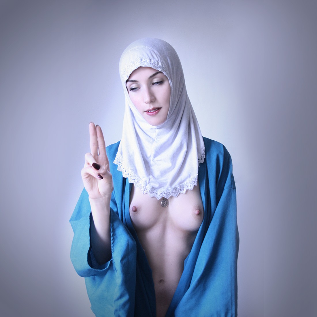 Arab girl orgasmically fan pic