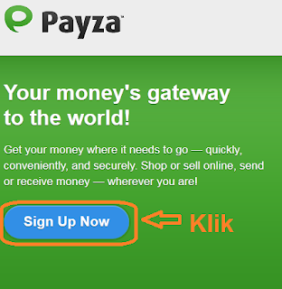 Cara Mudah Mendaftar Payza, Daftar Payza Gratis, Rekening Internet Gratis, Payza