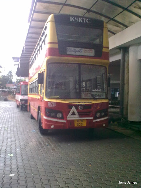 Double Decker bus of KSRTC