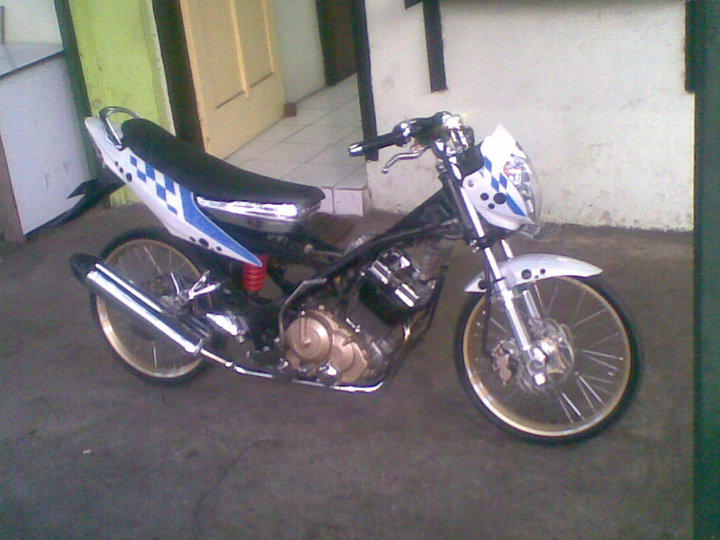satria modif 2011 title=