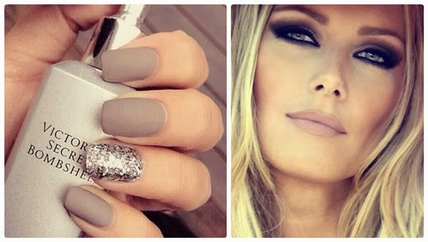Exemplos de matte e nude juntos unhas matte nude batom