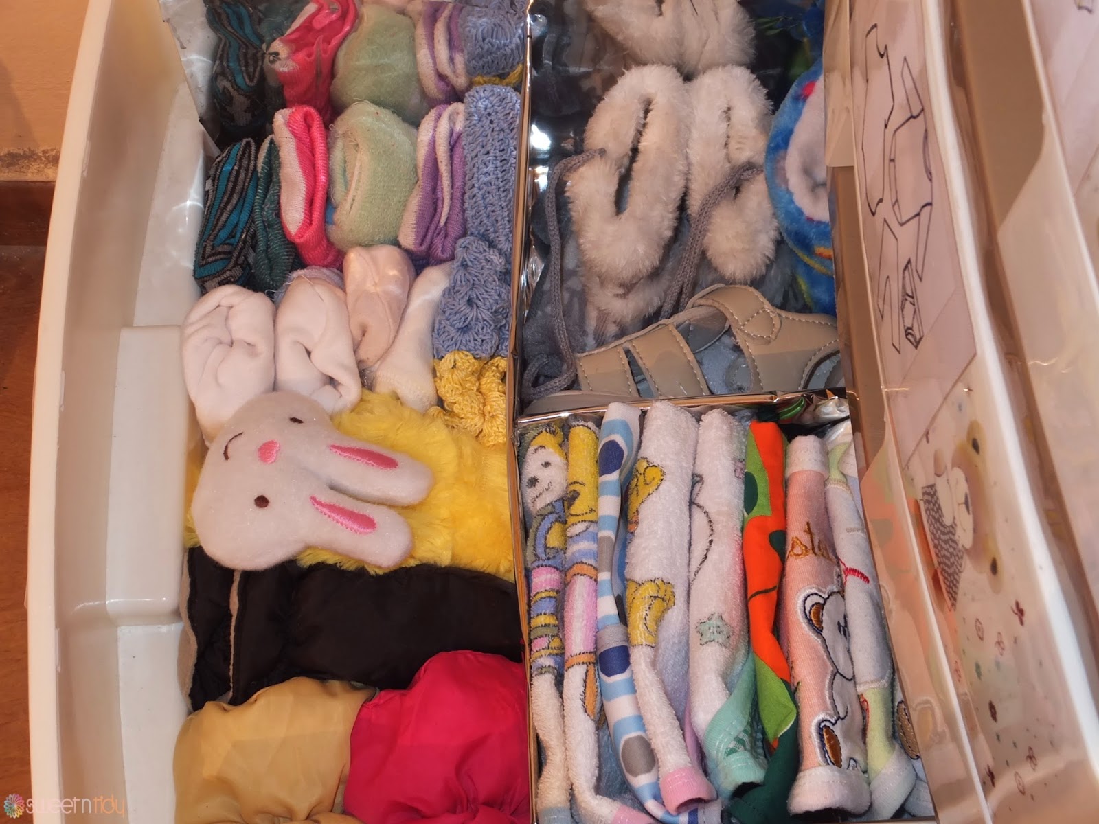 Sweet N Tidy Nursery organizing with zero budget My baby dresser