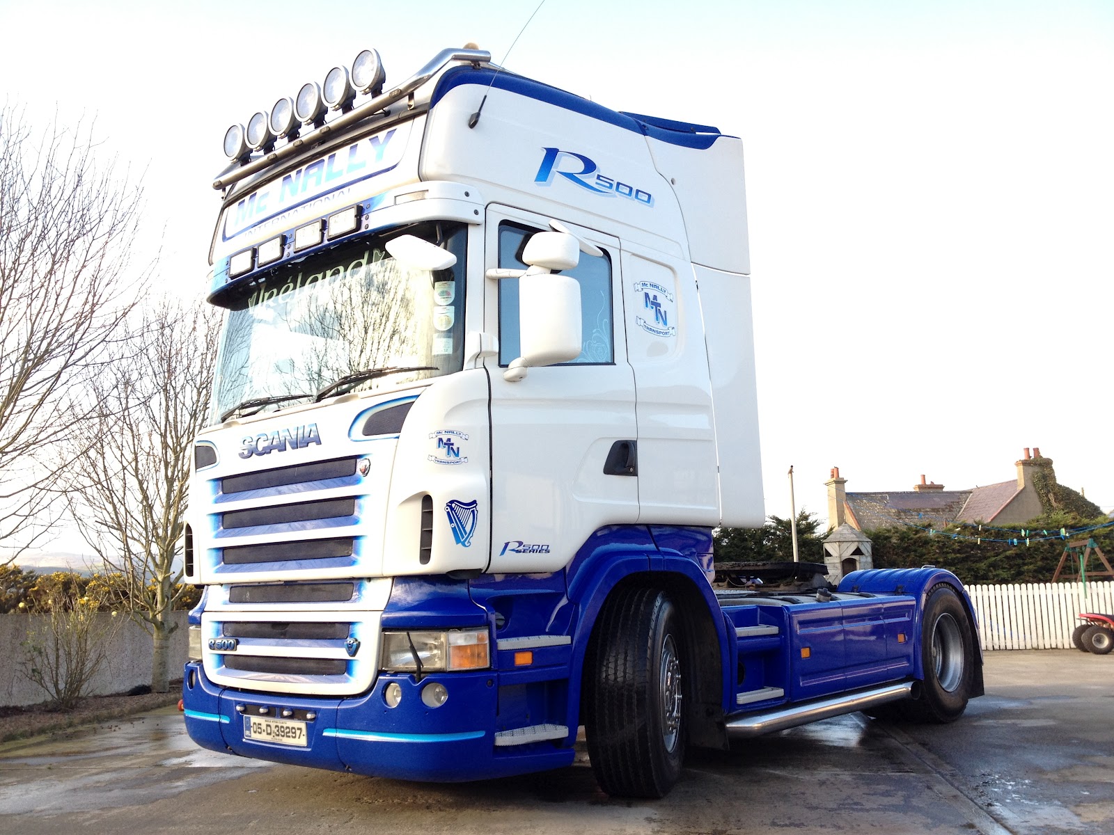 irish trucks Mcnally scania R500 05d39297
