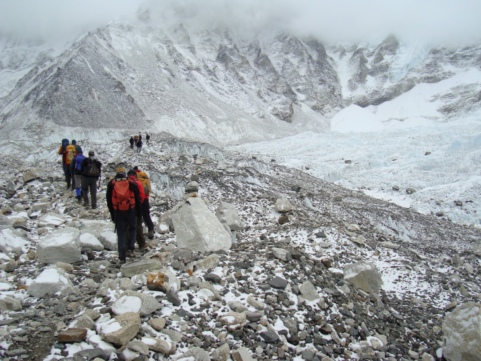 Ian Taylor Trekking Training for Everest Base Camp