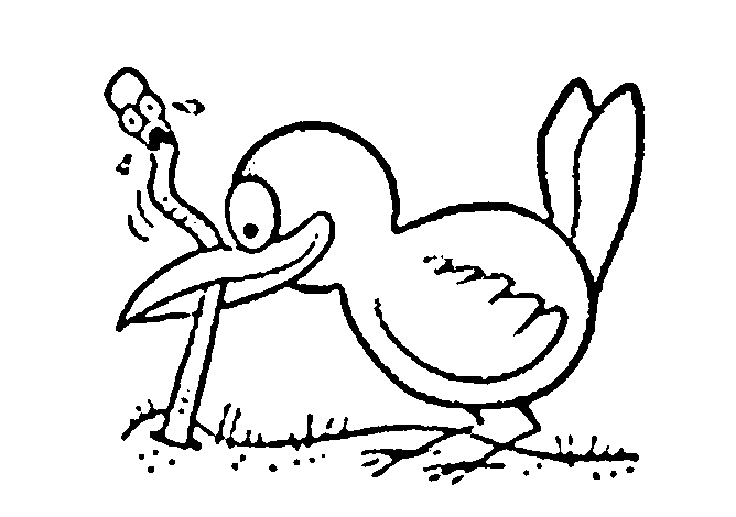 Funny Bird Coloring Pages Collections | kentscraft