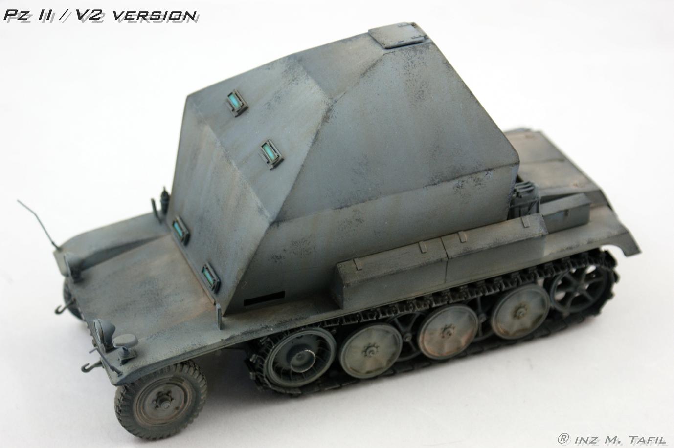 AFV-diorama: Pz II / V2 DONE