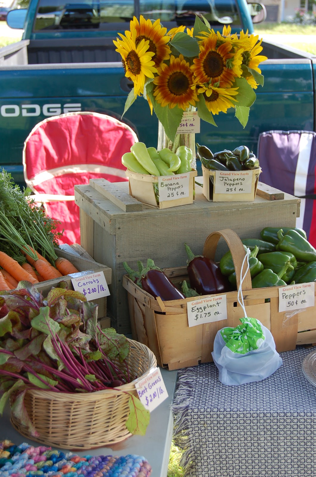 Grand View Farm Jackson Farmers Market Photo's
