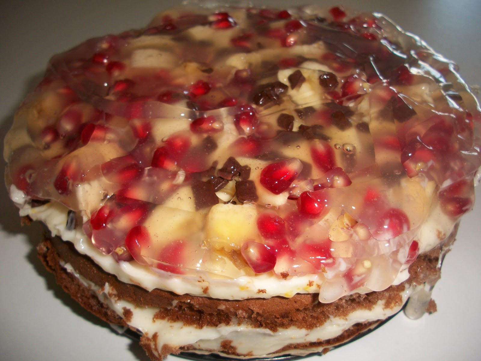 lavantalimon Narlı Muzlu Pasta