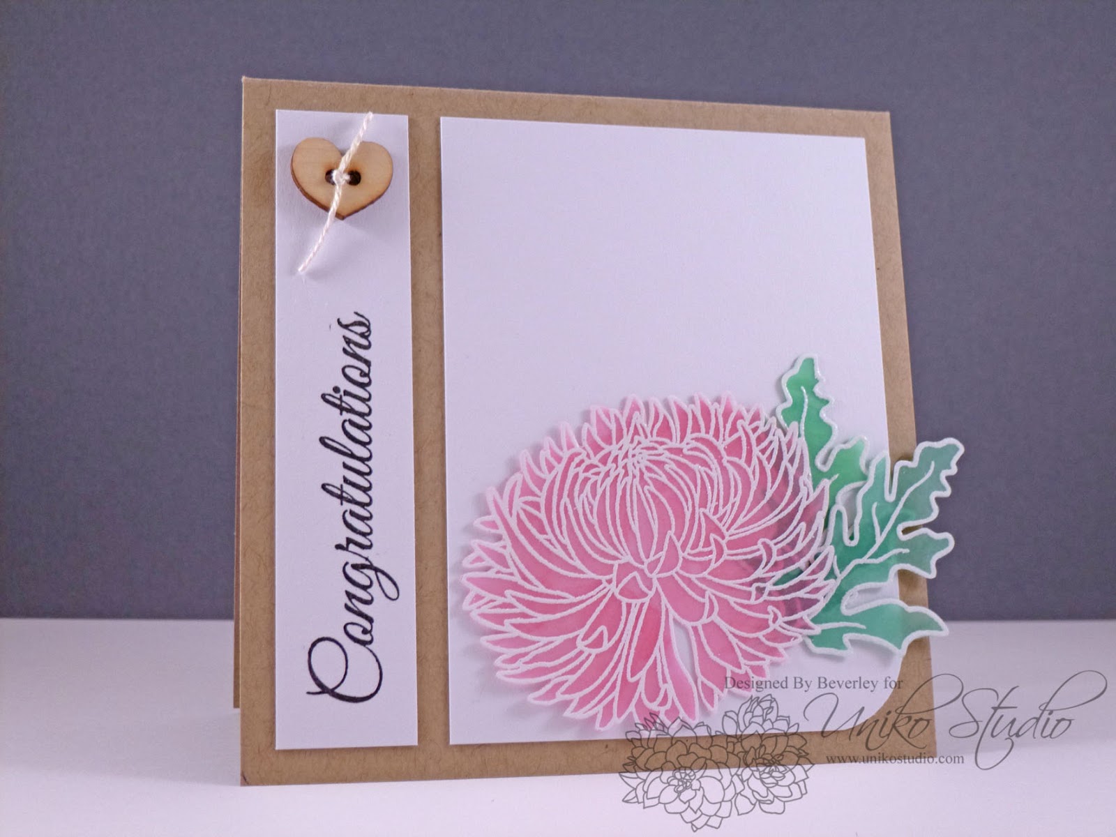 Uniko Studio Blooming Vellum!