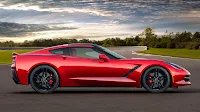 The 2014 Chevrolet Corvette Stingray side