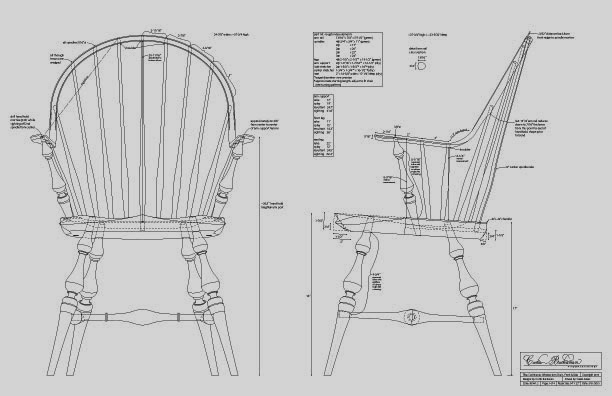 Caleb James Chairmaker Planemaker Continuous Arm Windsor Chair