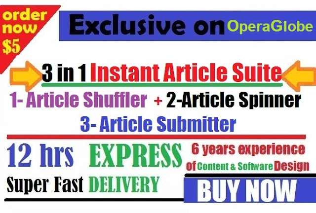 Instant Article Suite Software