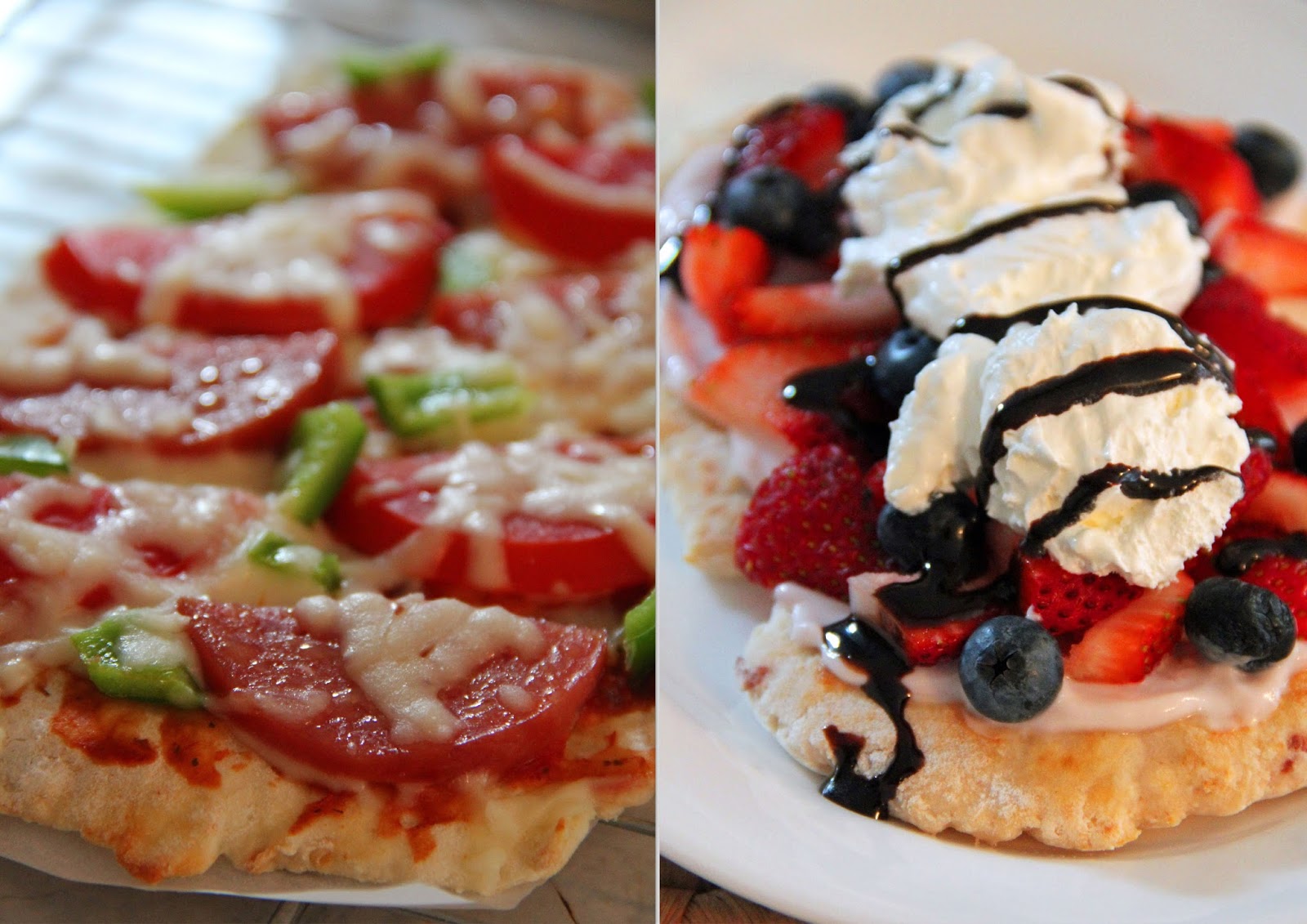 Jo and Sue One Dough, 2 Pizzas (1 sweet, 1 savory single servings)