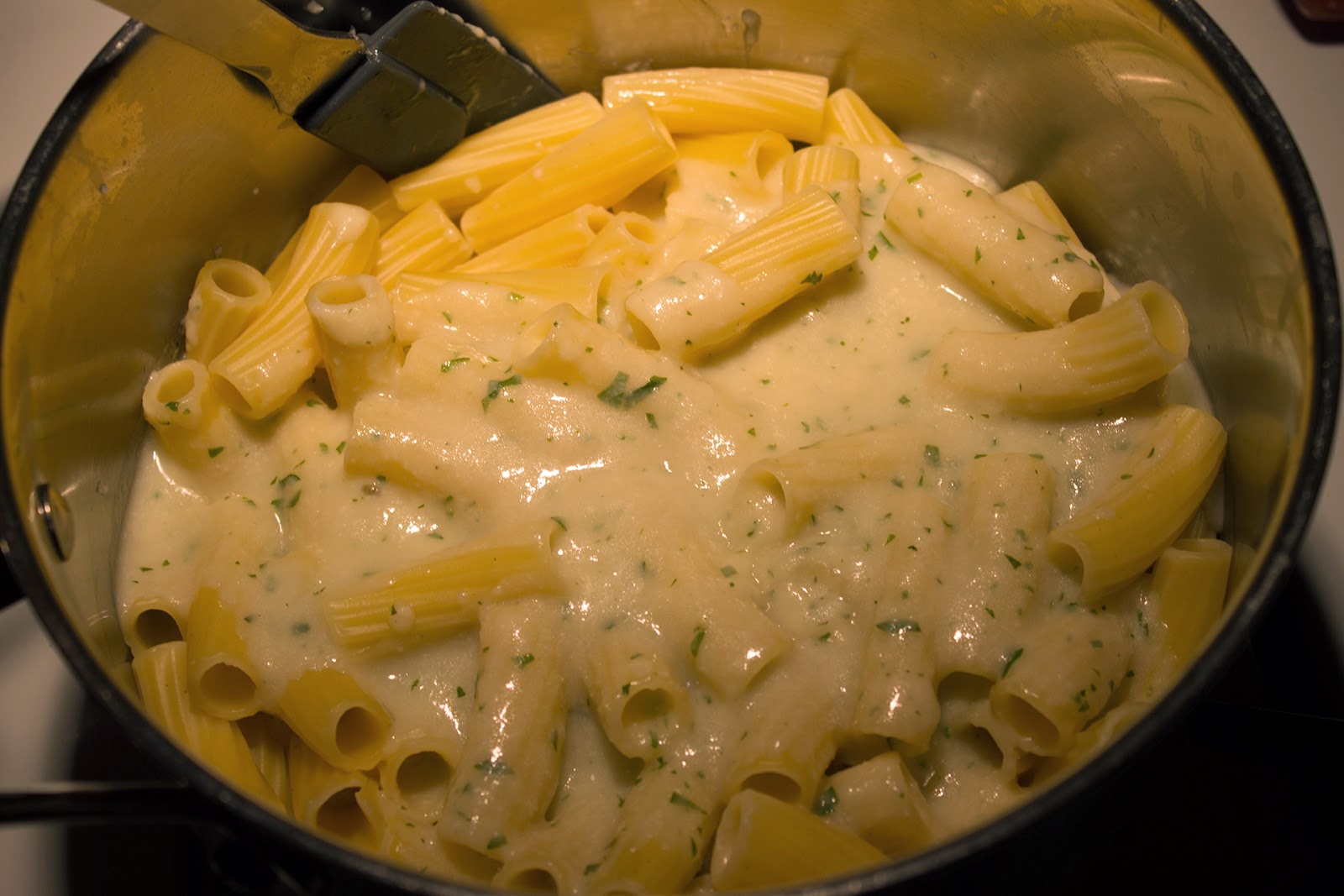 Culinary Spatterings Vegan Garlic Cream Sauce