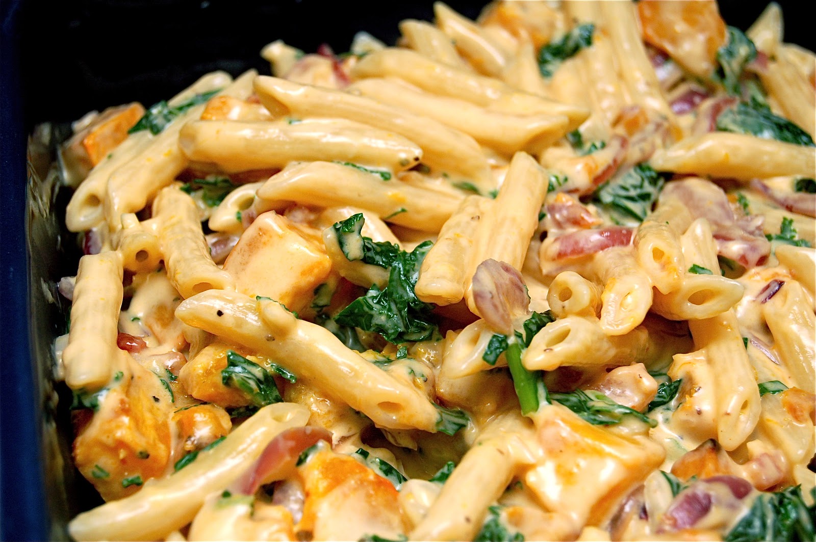 Kettler Cuisine Pumpkin Recipe Roundup Pumpkin and Pancetta Pasta