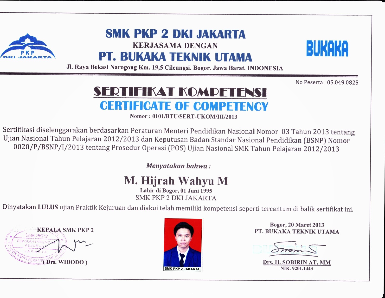 and good bye SERTIFIKAT