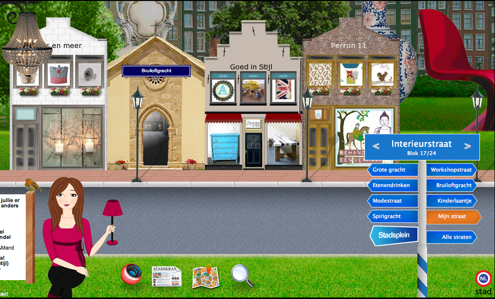 shopping city online game