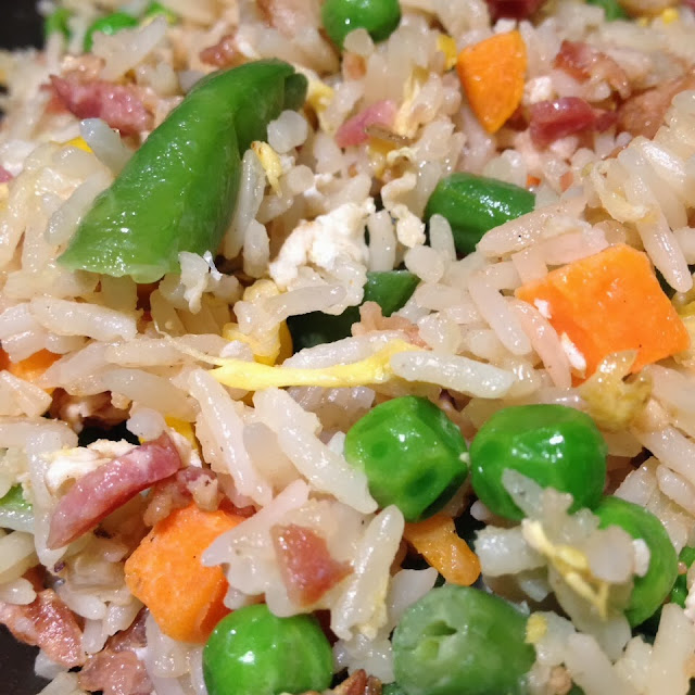 Sam Chao's Recipes BACON FRIED RICE