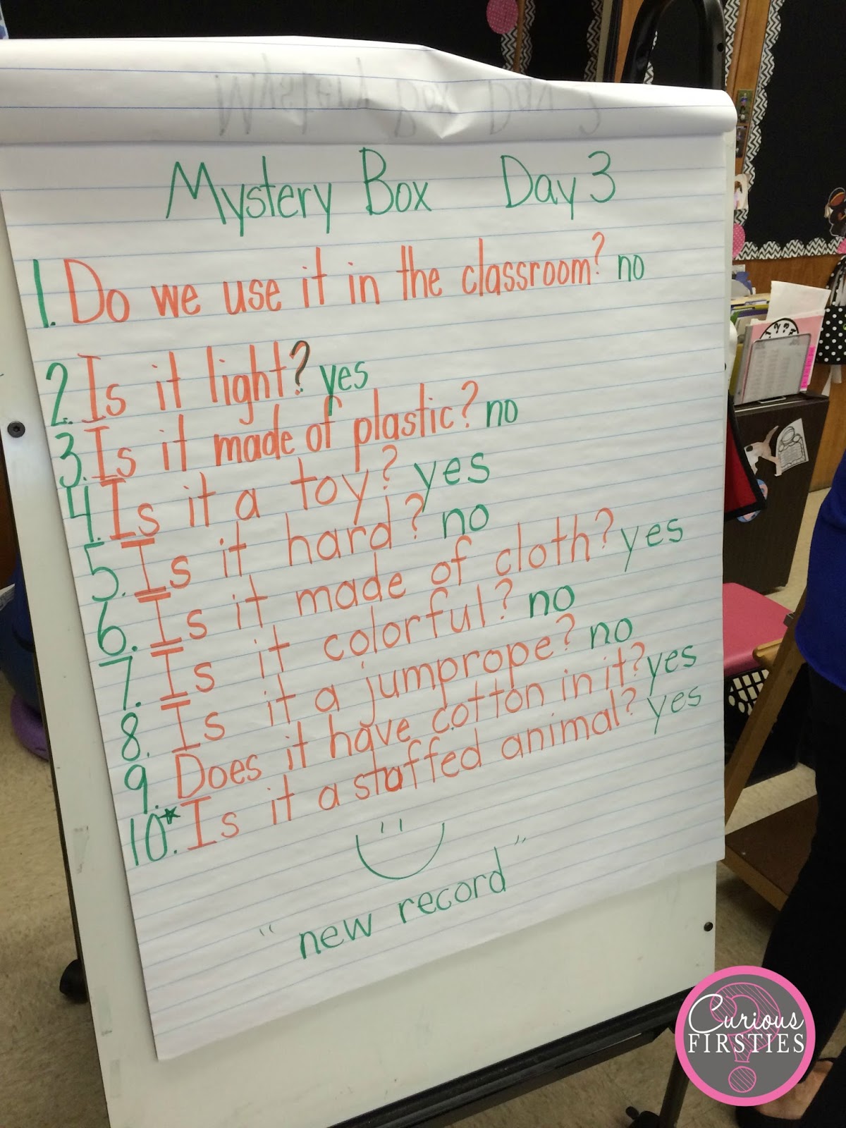Curious Firsties Mystery Box Introducing Questioning