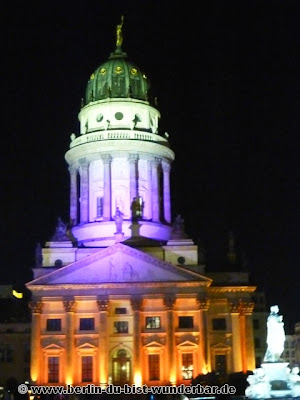 fetival of lights, berlin, illumination, 2012, Gendarmenmarkt