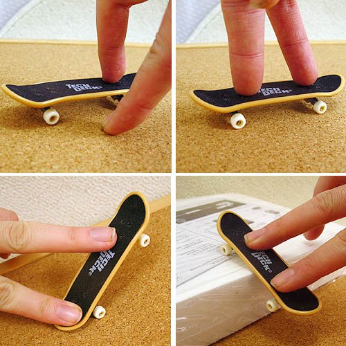Como fazer manobra skate dedo