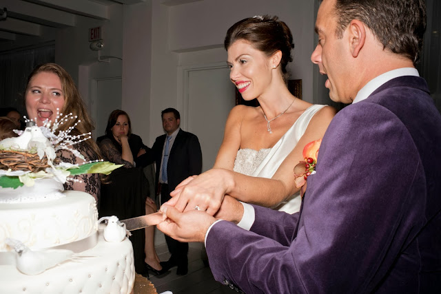 Cake cutting at Gary's Lofts