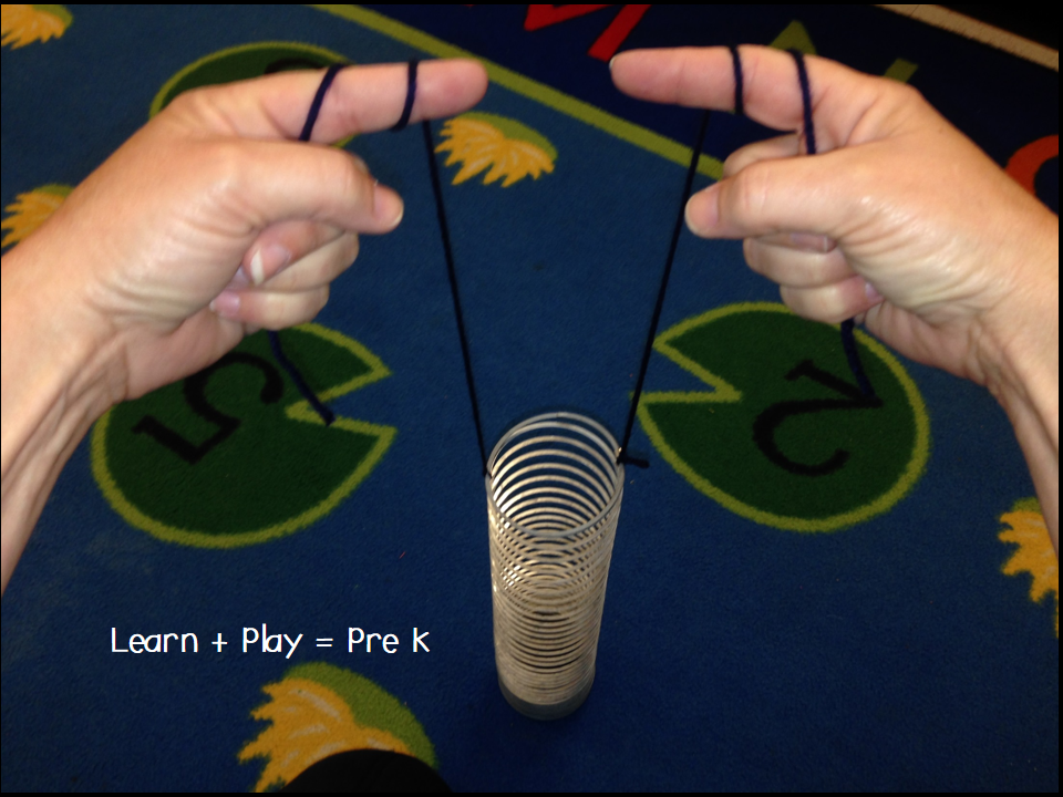 Learn + Play = Pre K Echolocation and a Slinky!!