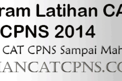 PROGRAM LATIHAN CAT CPNS ONLINE 2015
