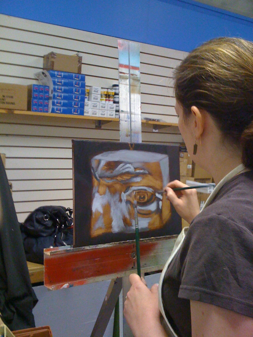 Terry Strickland Art 7 Steps to Plaster Cast Painting For Artists