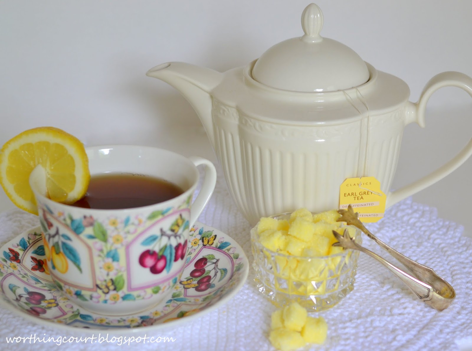 Recipe Lemon Infused Sugar Cubes Worthing Court