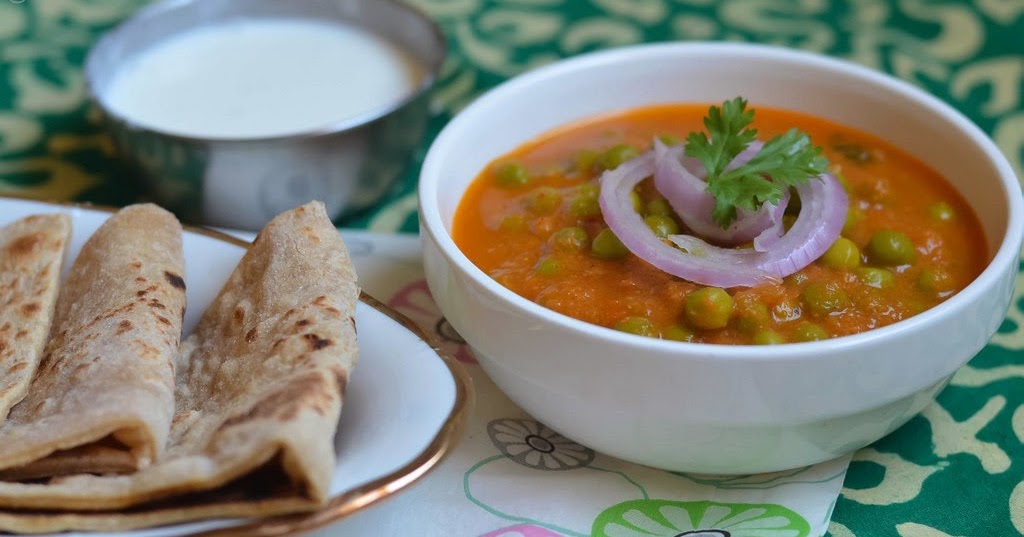 Green peas masala Side Dish for Roti I Camp in my Kitchen