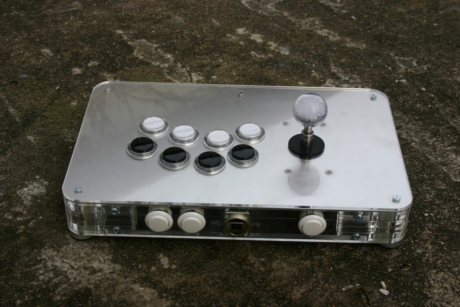 Arcade and Video Game Modding Acryl Arcade Fight Stick